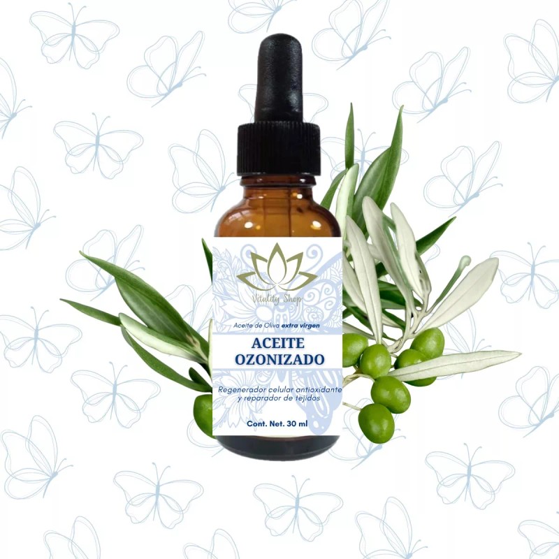 Vitality Shop Aceite Ozonizado Antioxidante Regenerador Elimina Manchas