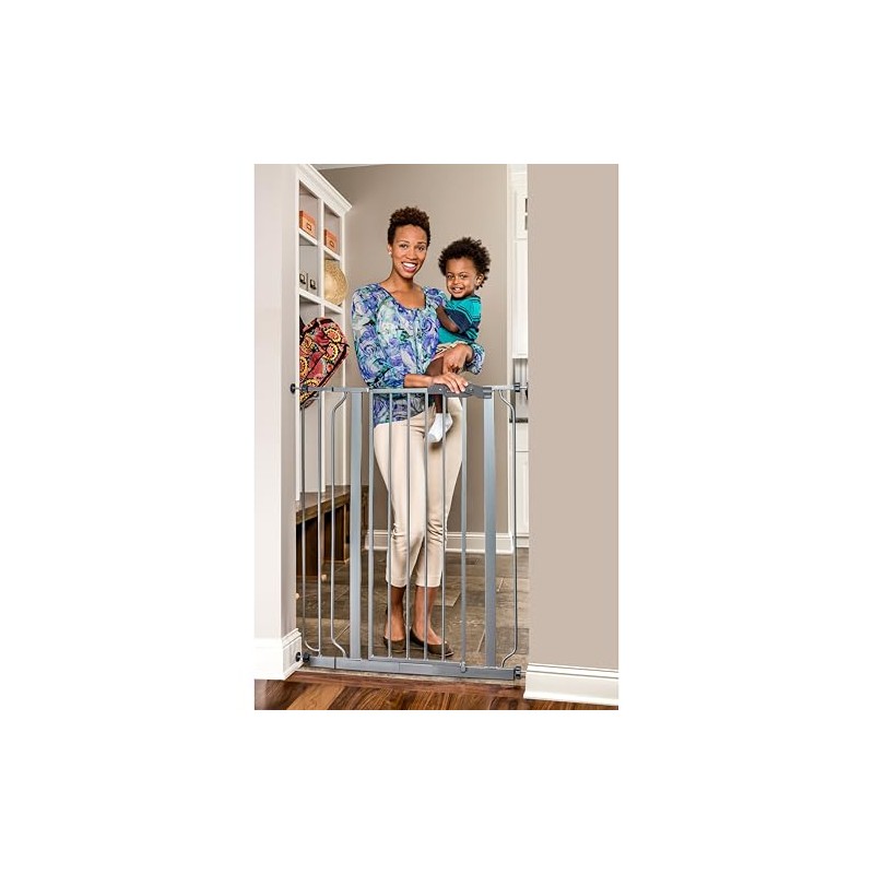 Regalo Safety 36” Extra Tall Baby Gate for Doorways &