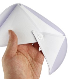 Miokun 2 Pack White Nurse Hat Headband Nurse Cap Costume and 10 Pins for Nursing School Graduation Party Supplies (2)