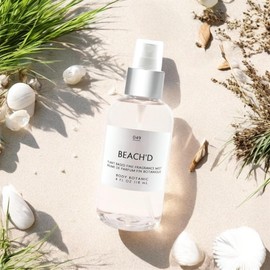 Body Botanic Beach'd Perfume Mist 4 Fl Oz 118 mL ~ an Irresistible Beachy Blend of Warm Sand, Sea Spray, Sand Jasmine, Mandarin, Driftwood, Sea Salt - with Plant Extracts