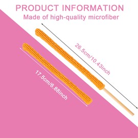 15 Pcs Fan Cleaning Brush,Air Vent Cleaner,Microfiber Detail Air Conditioner Vents Cleaners Car Crevice Clean Tool Small Duster Sticks Blinds Dusters for Cleaning Dusting Tools for Home Vent Window