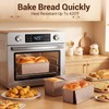 3 Pack pullman loaf pan with lid: pullman loaf pan