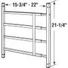 Segal S 4759 Fixed Window Guard – Adjustable Child Safety