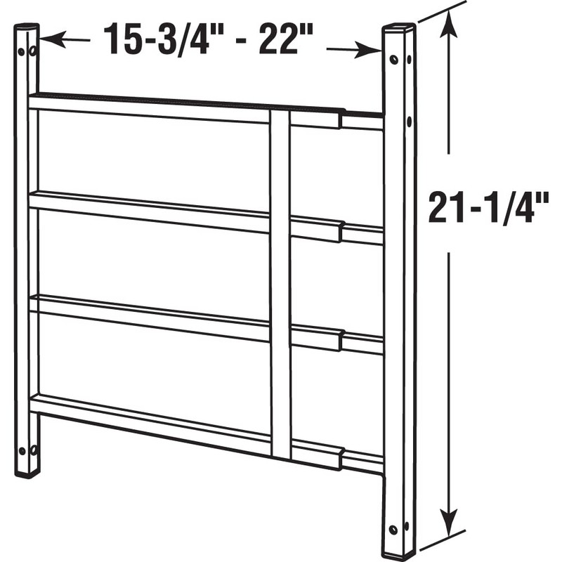 Segal S 4759 Fixed Window Guard – Adjustable Child Safety