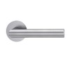 Griffwerk Lucia Piatta S OS Door Handle Set Stainless Steel