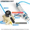 TAILONZ PNEUMATIC Rotary Lever Hand Valve HV-04 1/2”BSP Air Flow