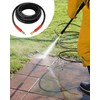 OCPTY Hot Water Pressure Washer Hose 3/8" x 50ft 6000psi