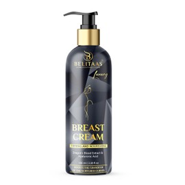 Belitaas Luxury Breast Cream for Women (100 ml/3.38 fl oz) | Firming and Nourishing | Smooth Texture | Plant Based Formula | Non-Greasy | Gentle and Nourishing Care | Daily Use