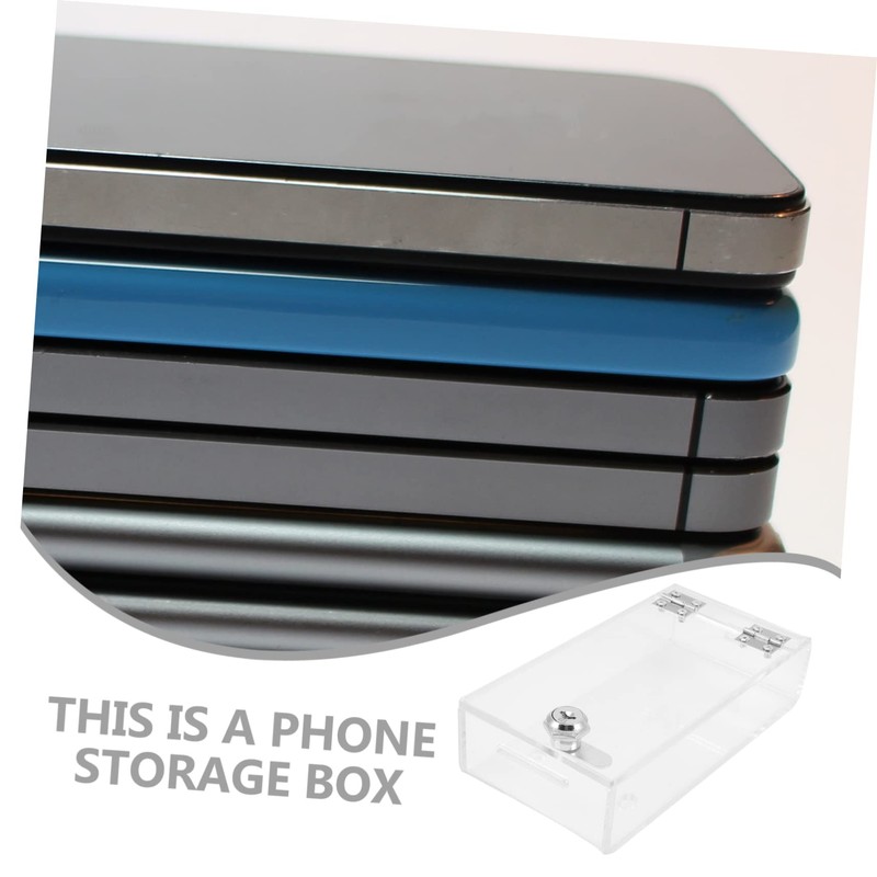 WOONEKY Phone Storage Habit-Breaking Lock Box Emergency Access Tool Lightweight
