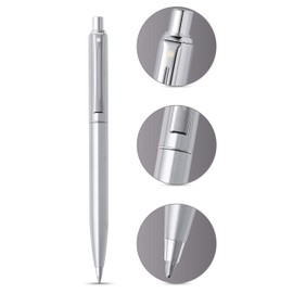 Sheaffer Sentinel, Brushed Chrome Cap & Barrel, Nickel Plate Trim, Ballpoint (E232351)