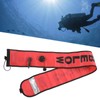 150x15cm Scuba Diving Surface Marker Buoy High Visibility Inflatable Surface