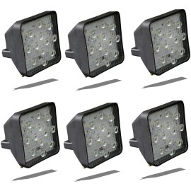 Apsmotiv Super Bright LED Work Lamp Assembly Suitable for Cars Jeep SUV Bikes Tractor JCB