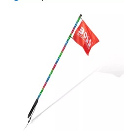 Boss Audio ATV UTV Boss Audio - XP4 - 4 Foot RGB LED Whip Flag App Control