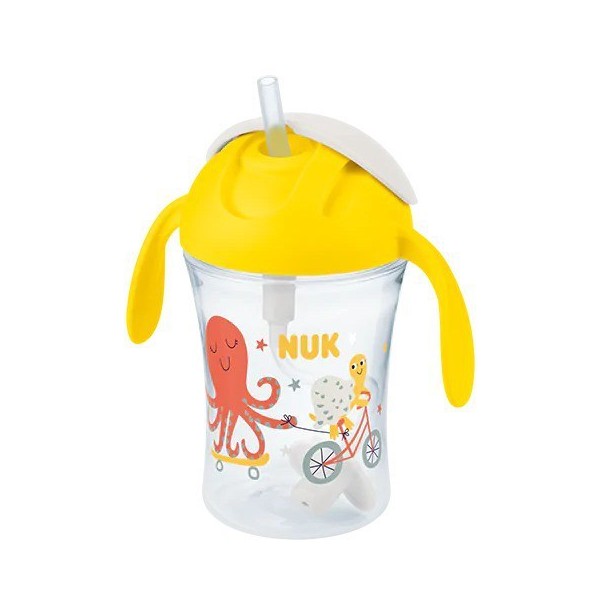 Nuk Cup Motion with Flexible Straw for 8 Months+, 230ml