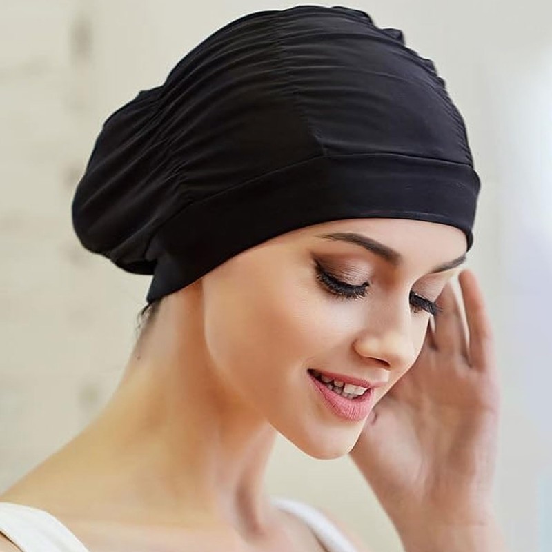 Swimming Hat Pool Hat Swimming Cap Women High Elasticity Breathable