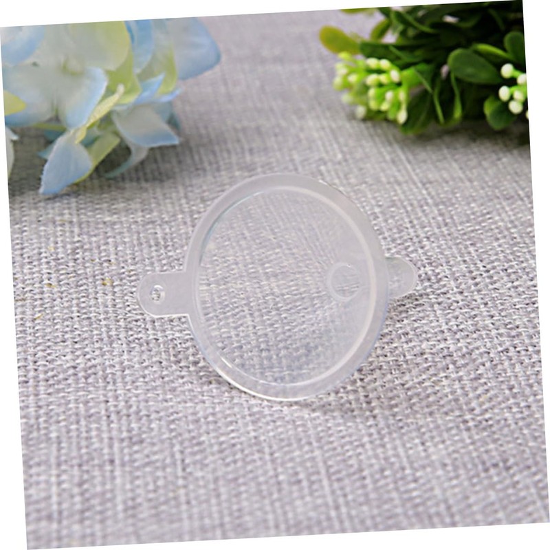 Ciieeo 5 Pcs Transparent Plastic Funnels Multi Purpose Small Funnels