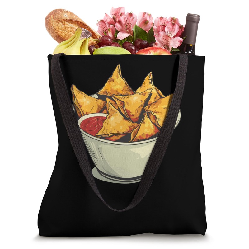 Crab Rangoon In A Pop Art Style Tote Bag