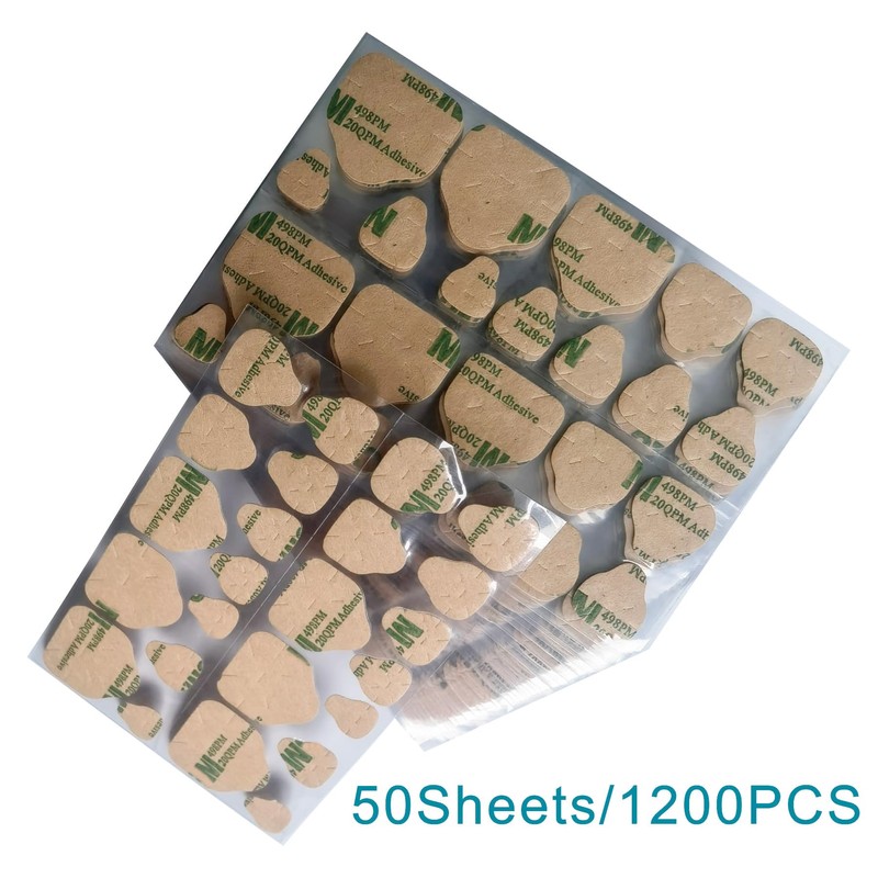 Nail Stickers：Nail Adhesive Tabs Transparent Double Side Nail Sticky Tabs,