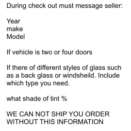 TintPro Premium Carbon Window Tint fits Honda Ridgeline 2005-2014 precut tint 2f