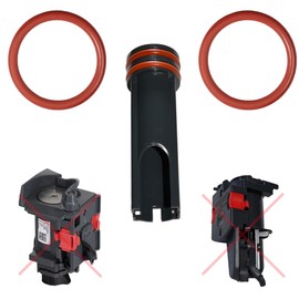 Snapworld-Kaffee Sealing O-rings for Delonghi Eabi Eam ECA ESAM AEG Caffe Grande Silenzio, sealing rings for water tank, brewing group, flowmeter, thermoblock pressure hose as maintenance kit, top