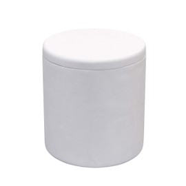 Omoidoido Remedy [Reduces Mold Formation] Diatomaceous Earth Urn, Natural Material Gentle on Bones, Moisturizing and Deodorizing, Reverts to Soil, White, 1.5 Inch