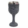 PTC Medieval Dragon Wine Goblet Chalice Resin Body Stainless Steel