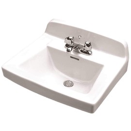 Gerber Plumbing 12654 Gerber Monticello Wall Hung Bathroom 20 In. x 18 In. - 12454