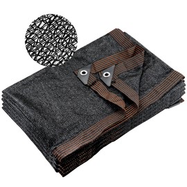 40% Shade Cloth Garden Shade Mesh Net with Grommets - Sun Shade Cover for Pergola, Patio Plants, Greenhouse, Chicken Coop, Outdoor (6.5Ft x 20Ft)