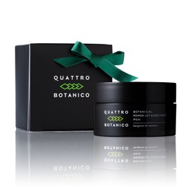 Quattro Botanico Men's Aging Care Cream with Wrapping Botanical Power Lift & Deep Moist, Face Cream, Men's Cosmetics, Moisturizing, Milky Lotion, Dry Skin, Skin Care, Present, Gift, 1.8 oz (50 g)