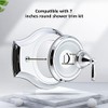 Renovation Shower Cover Plate for 2-Handle or 3-Handle to 1-Handle