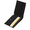 Hazzys (대구신세계)ROWING STRIPE 블랙 로고배색 소가죽 반지갑 HJWA4F506BK (Daegu Shinsegae)