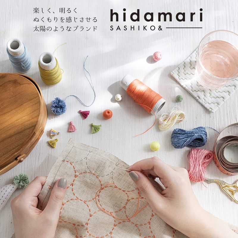 LECIEN Hidamari Sashimi Thread, Approx. 98.8 ft (30 m), Col.304,