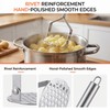 Starfa lab Potato Mashers Food Grade Stainless Steel,Dishwasher Safe