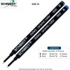 Schmidt 888 Safety Ceramic Rollerball Refill-Black, Blue (Tip 1.00mm)-Pack of