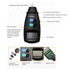 LCD Contact RPM Tachometer Photoelectric Non Contact Motor Tachometer Measuring
