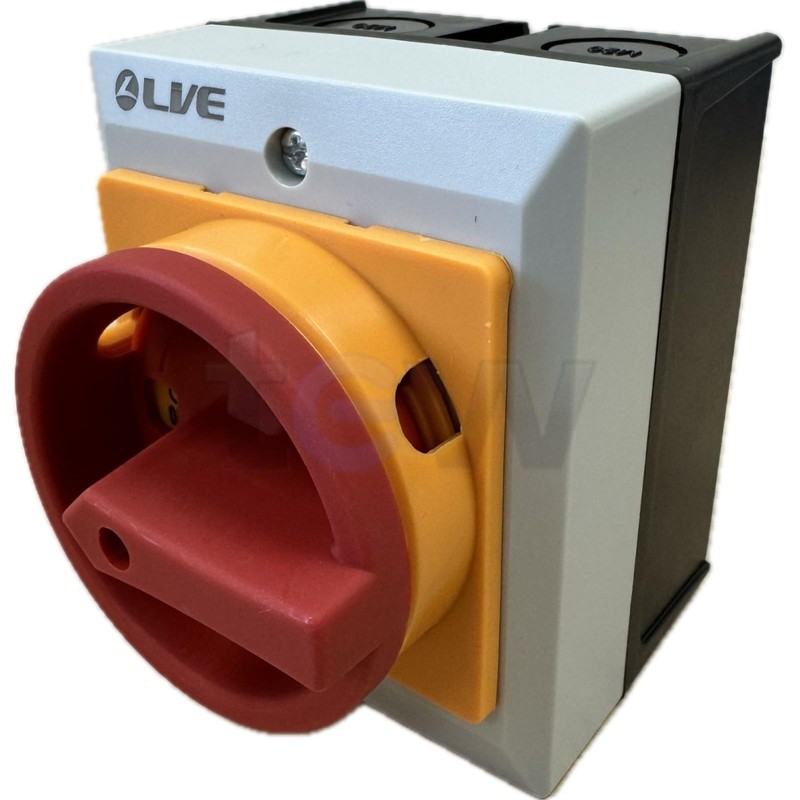 20A Rotary Isolator 4 Pole AC IP65 - RI420