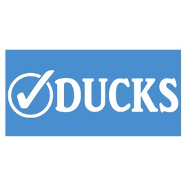 EZ-STIK Ducks CheckI041 8" Sticker Decal camo Duck Hunter Hunting Duck Call Wooden