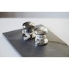 Philippi 273037 Hamburger Shaker for Salt, Nickel, Silver, 4.3 x