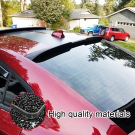 Roof Spoiler Compatible with Dodge Charger All Model, V Style Wing Fits for 15-24 GT Pursuit R/T SRT SRT8 SXT Scat Pack SE Enforcer Daytona 2015-2024 Rear Roof Spoiler Tail Wing(Glossy Black)