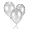 Fun Express 11" Silver Metallic Balloons (2 Dozen)
