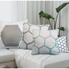 Aitliving Decorative Throw Pillow Case Shell A Hexagon Couch Cushion