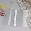 Multibey A5 6-Rings Binder Rings Soft Clear Cover Transparent Shell