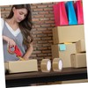 FELTECHELECTR 2pcs Heavy Duty Carton Packing Tape High Stickiness Sealing