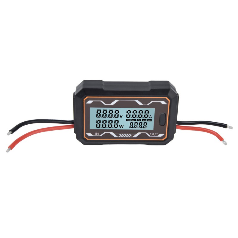 DC Power Meter Backlight Setting Large Screen Display Multifunctional Power