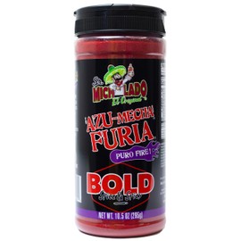 Azu-Mecha Furia BOLD Spice & Spicy - Sr. Michelado - Snack Seasoning - Powder for snacks, veggies, chips, carne seca, chicken, ceviche, fries, etc.