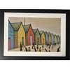 Greetingles Lowry-Style Framed Print. Beautiful Black Ash Frame (Lowry, LS
