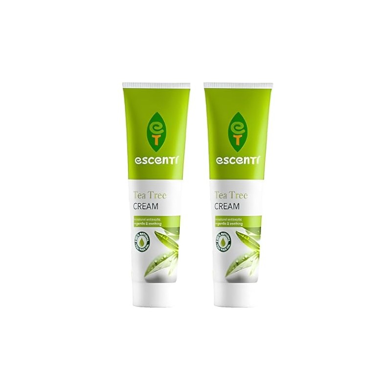 2x 28g Escenti Tea Tree Cream – Bundled by GetInStyle
