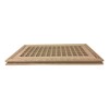 6 Inch x 12 Inch White Oak Hardwood Vent Floor