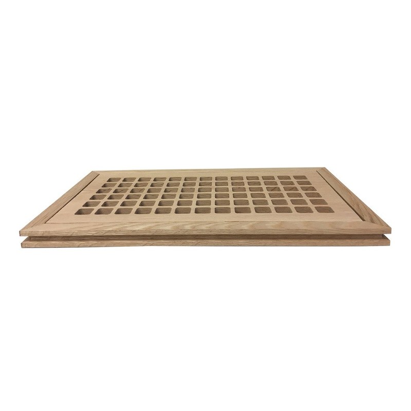 6 Inch x 12 Inch White Oak Hardwood Vent Floor
