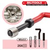 BILITOOLS M5x0.8 Thread Repair Kit, HSS Drill Helicoil Repair Kit